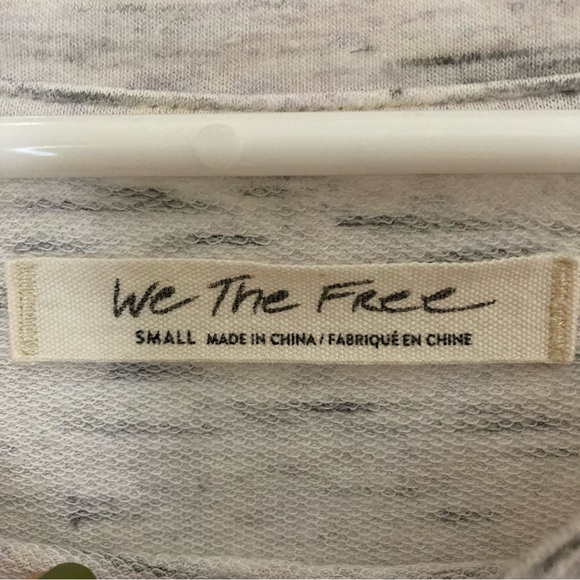 Free People | We The Free Kelly’s Tee Size S Ivory Combo - Picture 7 of 11